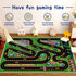 39''x59'' Kids Car Rug for Play Toy Cars, Race Track Playmat Carpet Kid Play Road Rugs for Playroom Classroom Kids