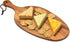 Lipper International Acacia Wood Oblong-Shape Paddle Board for Serving, 8-3/4" x 19-1/4"
