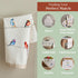 Maison d' Hermine Kitchen Towels Set of 2, 100% Cotton, 27.50" x 20" Reusable Cloth for Kitchen