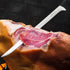 Ham Carving Knife with Honing Steel and Ham Cover - Professional Set for Slicing Ham & Prosciutto