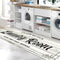 Laundry Room Rug Non-Slip Floor Mats, Farmhouse Large 24x72inch Laundry Rugs for Washer and Dryer Decor