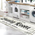 Laundry Room Rug Non-Slip Floor Mats, Farmhouse Large 24x72inch Laundry Rugs for Washer and Dryer Decor