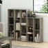 Furinno Luder 5-Cube Reversible Open Shelf, French Oak Design