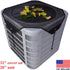 MODERN WAVE Central Air Conditioner Cover - Universal Outdoor AC Cover Defender (Mesh, 32" x 32")