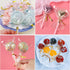 300PCS Lollipop Cake Pop Treat Bag Set with 100pcs Parcel Bags, Treat Sticks, Gold Metallic Twist Ties for Candies