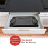 Perlli Cookie Sheets for Baking, 3-Piece Non Stick Oven Pan Tray Set, Carbon Steel BPA Free for Cakes and Cookies