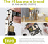 True Aerial Aerating Wine Pourer, Decant Wine Instantly with Drip-Free Pour Spout, Set of 1