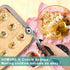 Cookie Scoop 1.5 Tbsp - Size #50/1.5 Tablespoons Cookie Dough Scoop, Black 18/8 Stainless Steel