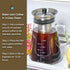 Aquach Airtight Cold Brew Coffee Maker 51oz/1.5L, BPA-Free Borosilicate Glass Pitcher with Stainless Steel Filter