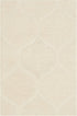 SAFAVIEH Cambridge Collection Accent Rug - Handmade Moroccan Ogee Wool, 2' x 3', Ivory, Ideal for High Traffic Areas