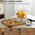2 Pack Tea Infusers for Loose Tea, Extra Fine Mesh Stainless Steel Tea Strainers with Extended Chain Hook and Drip Tray