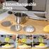 15oz 3 PriorityChef Large Potato Ricer With Discs, Heavy Duty Stainless Steel Potato Ricer for Mashed Potatoes, Potato