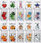 FuWeave 20 Pcs Holiday Kitchen Towels Seasonal Decorative Hand Towels Set Christmas