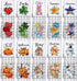 FuWeave 20 Pcs Holiday Kitchen Towels Seasonal Decorative Hand Towels Set Christmas
