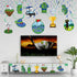 Clabby 41 Pcs Golf Party Decorations Swirls, Birthday Sports Theme Supplies for Kids Boys Men