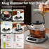 XSMNER 3-Temp 10W 8H Coffee Mug Warmer, USB Cup Warmer for Desk with Touch Control, Fast Heating Pad for Coffee Tea