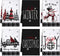 Bencailor 6 Pcs Christmas Kitchen Towels Absorbent Soft Microfiber Farmhouse Dish Towels