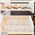 Yieach 4 Pack 11" 22" Adjustable In Drawer Spice Organizer - Expandable From to - Clear Acrylic Seasoning Organizer