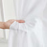 HLC.ME Sheer White Curtains, 2 Panels Semi Sheer Voile Window Drapes, 54" W x 95" L