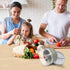 Handheld Spiralizer Vegetable Slicer, 4 in 1 Heavy Duty Veggie Spiralizer for Zucchini, Salad, Carrot, Fruit