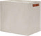 DULLEMELO Large Fabric Storage Basket, Collapsible Storage Container Box with Handles for Organization, Cream