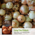 Bulbs (3 Packs) Walla Walla Sweet Onion Seeds for Planting Long Day Yellow Sweet Onions with Mild Flavor, Large & High