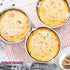 E-far 8 Inch Cake Pan Set of 3, Stainless Steel Round Layer Cake Baking Pans, Non-Toxic & Dishwasher Safe