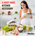 Mueller Pro-Series 10-in-1 Vegetable Chopper, 8 Blade Cutter, Dicer, Egg Slicer, Home Kitchen Gadgets