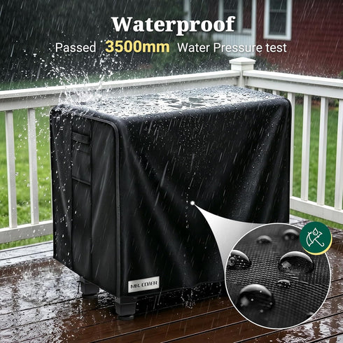 36 inch 600D MR. COVER Outdoor Prep Table Cover, Compatible with Keter Unity Small Portable Table, Heavy Duty