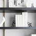 Natrlart Bookends Decorative Metal Unique Office Desk Bookends Cute Book Ends Reading Decor Bookshelf Decor for Office
