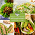 Sow Right Seeds - Large Lettuce Seed Collection for Planting - Buttercrunch, Jericho, Iceberg, Salad Bowl, Little Gem