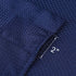 Tier Curtains | Waffle Weave Textured Short Curtains for Bathroom | 30" x 45", Navy Blue, Set of 2