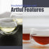 PunPun 2.7oz. Double Wall Borosilicate Glass Tea Cups, Set of 4 Heatproof Insulating Espresso Cups