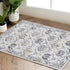 jinchan Area Rug 2x3, Washable Vintage Floral Indoor Entryway Rug, Soft Non Slip Bathroom Kitchen Carpet