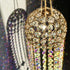 16.7" Chandelier Wind Chimes Crystal Suncatcher Window Hanging Sun Catchers AB Color Crystal Prism Rainbow Maker