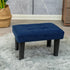 CAROLMADE Ottoman Foot Rest, Velvet Small Ottoman Foot Stool with Legs Modern