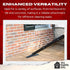 2 1/2" Accessories for Shop Vac - Attachments for Wet Dry Vacuum, Floor Brush, and Hose Kit