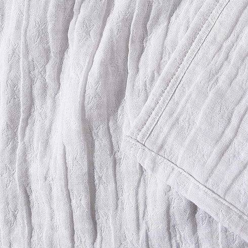 Sterling Creek Dawson Star Muslin Cotton Blanket Three Layers Lightweight Breathable Gauzy Blanket for Adults, All