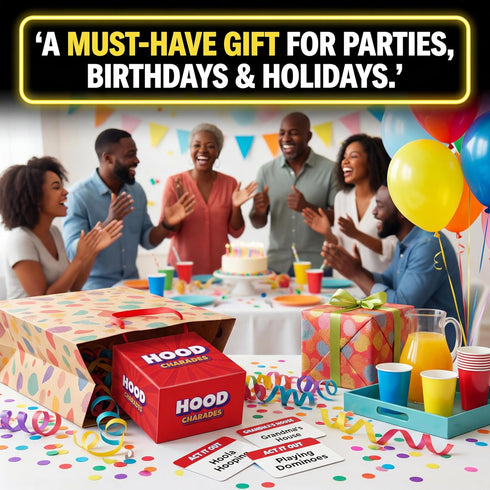 Black Owned Hood Charades Card Games for People Its A Thing Game! Urban Night Trivia Adults But Culture. If You Love
