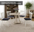 15.5" 15.5" 2", Set 2, Chair Cushions for Dining Chairs, Indoor Square Seat Cushion for Folding Chairs with Ties