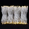 YULETIME 100 ft 300 Count Warm White LED String Lights, 8 Models Adapter, Clear Wire Wide Angle 5mm Christmas Lights