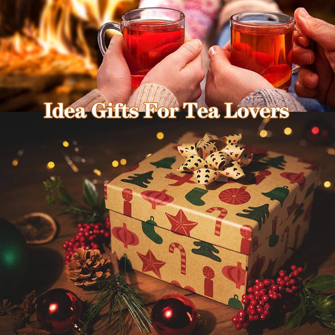 Magnetic Tea Bag Organizer, 6-Piece Metal Storage for Refrigerator, Counter, Kitchen Shelf, Ideal Gift for Tea Lovers