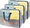 Clear Storage Bags with Zipper - 75L Extra Large Capacity for Closet, Underbed Storage Organizer for Clothes, Bedding