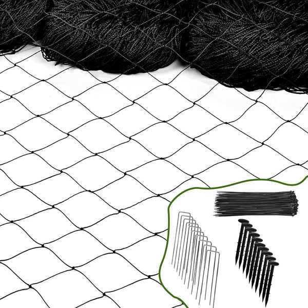 CITOOTY Bird Netting for Chicken Coop Run, 25x50 Ft Heavy Duty Poultry
