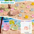 70 Pcs Mini Resin Crab Figurine Bulk Mini Crab Figurine Cake Decorations Cute Miniature Resin Sculpture Ornament Micro