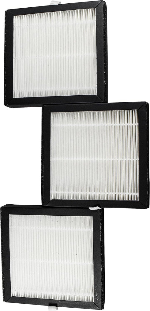 HQRP 3-Pack HEPA Filters for Afloia (AQ8/Q8), Honati, Hysure Q7, Tenergy Sorbi 2-in-1 Air Purifier