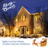 Holiday Light Clips, 100 Pieces Outdoor Christmas Light Clips for Gutter Hooks and Decoration