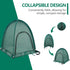 2 Pack, 80% 22" 22" 22" Plant Shade Tent Pop Up Sun Shade Cover for Outdoor Plants, Portable Sun Protection Tent