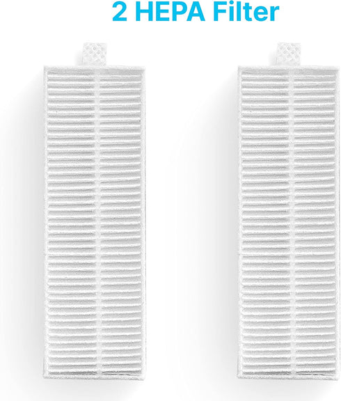 Dana Trading PUCRCX70 Robot Vacuum Accessory Kit - (4) Sweeping Side Brushes, (2) Air Filter - Compatible with PUCRCX70