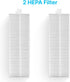Dana Trading PUCRCX70 Robot Vacuum Accessory Kit - (4) Sweeping Side Brushes, (2) Air Filter - Compatible with PUCRCX70